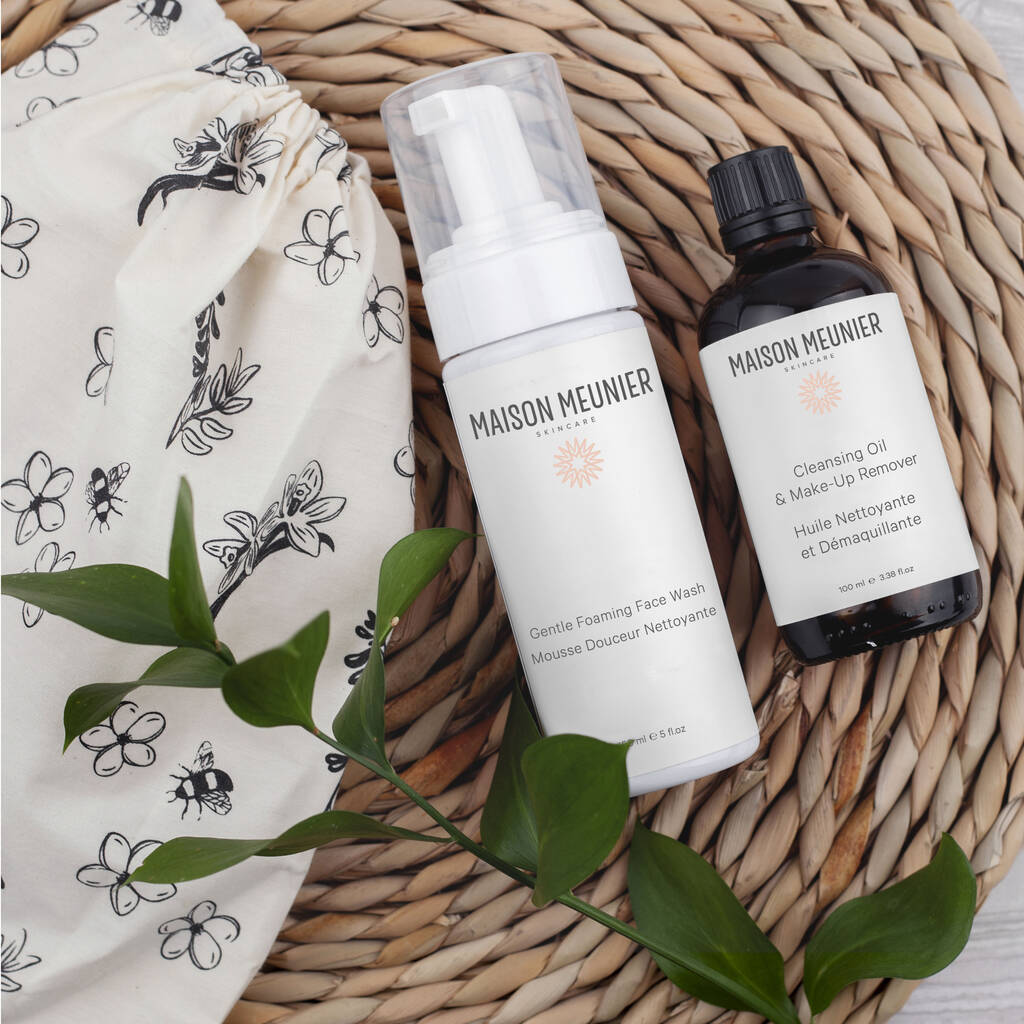 Double Cleanse Set Vegan And Cruelty Free By Maison Meunier