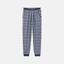 Men's 'Navy Melange' Bamboo Pyjama Set, thumbnail 4 of 4