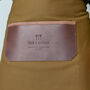 Personalised Canvas And Leather Kitchen Apron, thumbnail 5 of 11