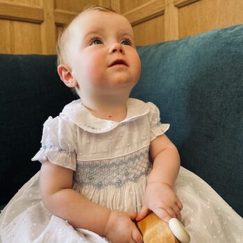 Hand Smocked Traditional Special Occasion Dress, 8 of 8