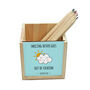 Personalised Kid's Wooden Pencil Pot, thumbnail 3 of 3