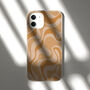 Orange Marble Eco Friendly, Biodegradable Phone Case, thumbnail 8 of 8