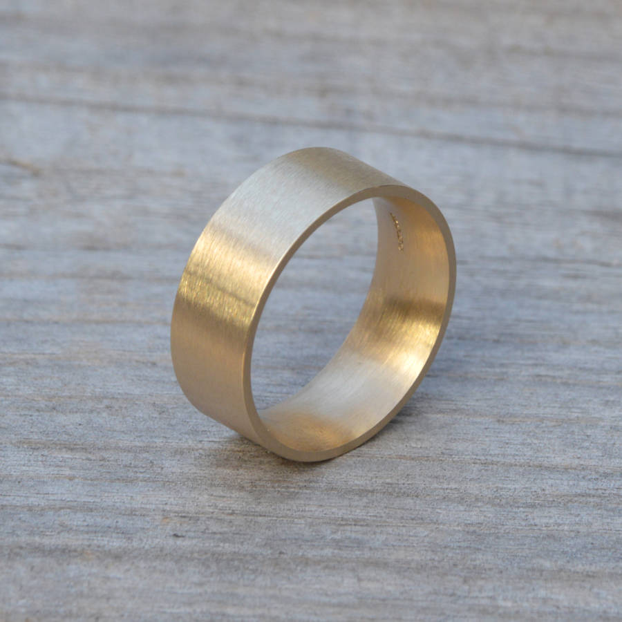 Comfort Fit Wedding Band In Yellow Gold, 1 of 6