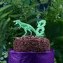T Rex Number Cake Topper, thumbnail 7 of 7