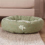 Personalised Mint Star Pet Bed, thumbnail 5 of 8