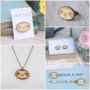 Wooden Sloth Necklace, thumbnail 6 of 7