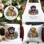 Personalised Jackapoo In Christmas Lights, thumbnail 1 of 10