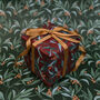 Vintage Berry Christmas Wrapping Paper, thumbnail 3 of 5