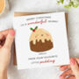'Mummy Little Puddings' Personalised Christmas Card, thumbnail 2 of 6