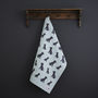 Organic Staffie Tea Towel – A Delightful Gift For Dog Lovers, thumbnail 1 of 12