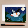 Puffin Greeting Card, Bird Greetings Card, thumbnail 2 of 4