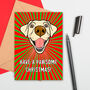 Large Size Labrador Christmas Card, thumbnail 1 of 2