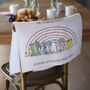 Personalised Welly Boot Family Tea Towel, thumbnail 2 of 11