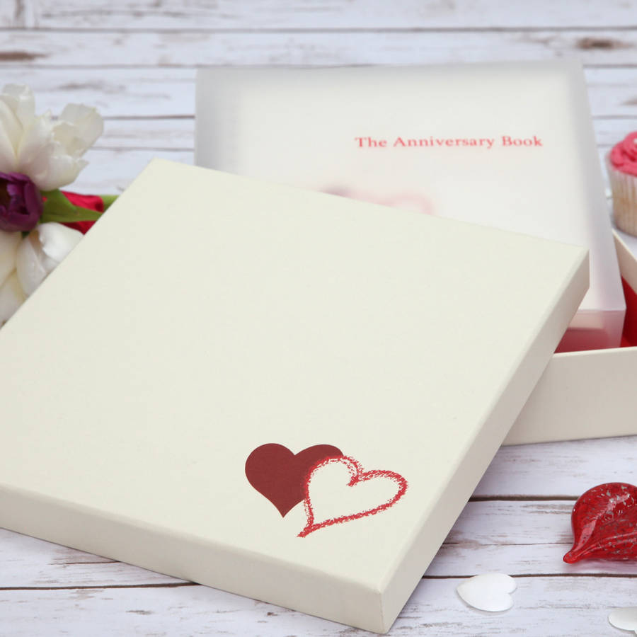 Anniversary Memories Book For Newlyweds By Two Little Boys ...