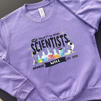 Mini Dreams Scientist Kids Sweater, 5 of 9