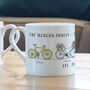 Personalised Bike Family Mug, thumbnail 1 of 3