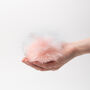 Fur Pom Pom In Pink, Black And Cream, thumbnail 4 of 7