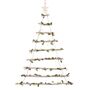 Nordic Forest Wall Hanging Christmas Tree Ladder, thumbnail 2 of 4