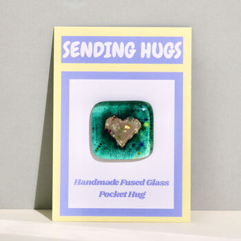 Handmade Glass Letterbox Keepsake Greeting Card Gift Pocket Token, 8 of 10