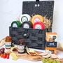 Cheese Hamper Basket With Cheese Chutney And Crackers, thumbnail 2 of 5