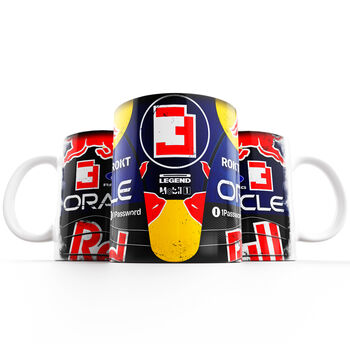 Max 2026 Rb Formula Racing One Car Mug, 4 of 4