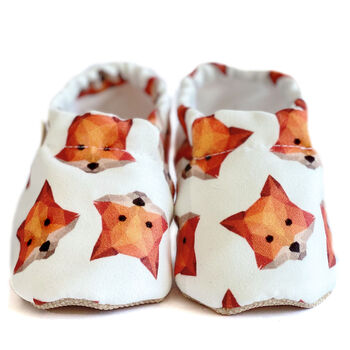 Fox Cotton Slippers For Babies And Toddlers, 2 of 4
