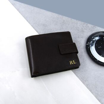 Personalised Men's Rfid Leather Bifold Wallet, 2 of 6