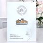 Small Orange Cat Energy Ginger Kitty Enamel Pin, thumbnail 1 of 9