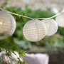 10 Plug In Connectable Cut Out Lantern String Lights, thumbnail 1 of 4