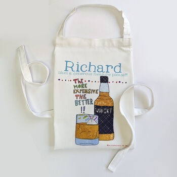 Personalised 'Whisky' Apron, 2 of 7