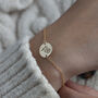 Gold Plated Or Sterling Silver Poppy Bracelet, thumbnail 1 of 4