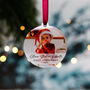 Personalised Baby's First Christmas Photo Bauble 2022, thumbnail 6 of 10