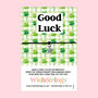 Good Luck Wish Strings Bracelet – Lucky Shamrock Keepsake Gift, thumbnail 1 of 3