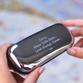 Personalised Chrome Glasses Case, 4 of 7
