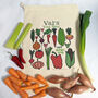 Personalised Reusable Cotton Produce Bag, thumbnail 2 of 10