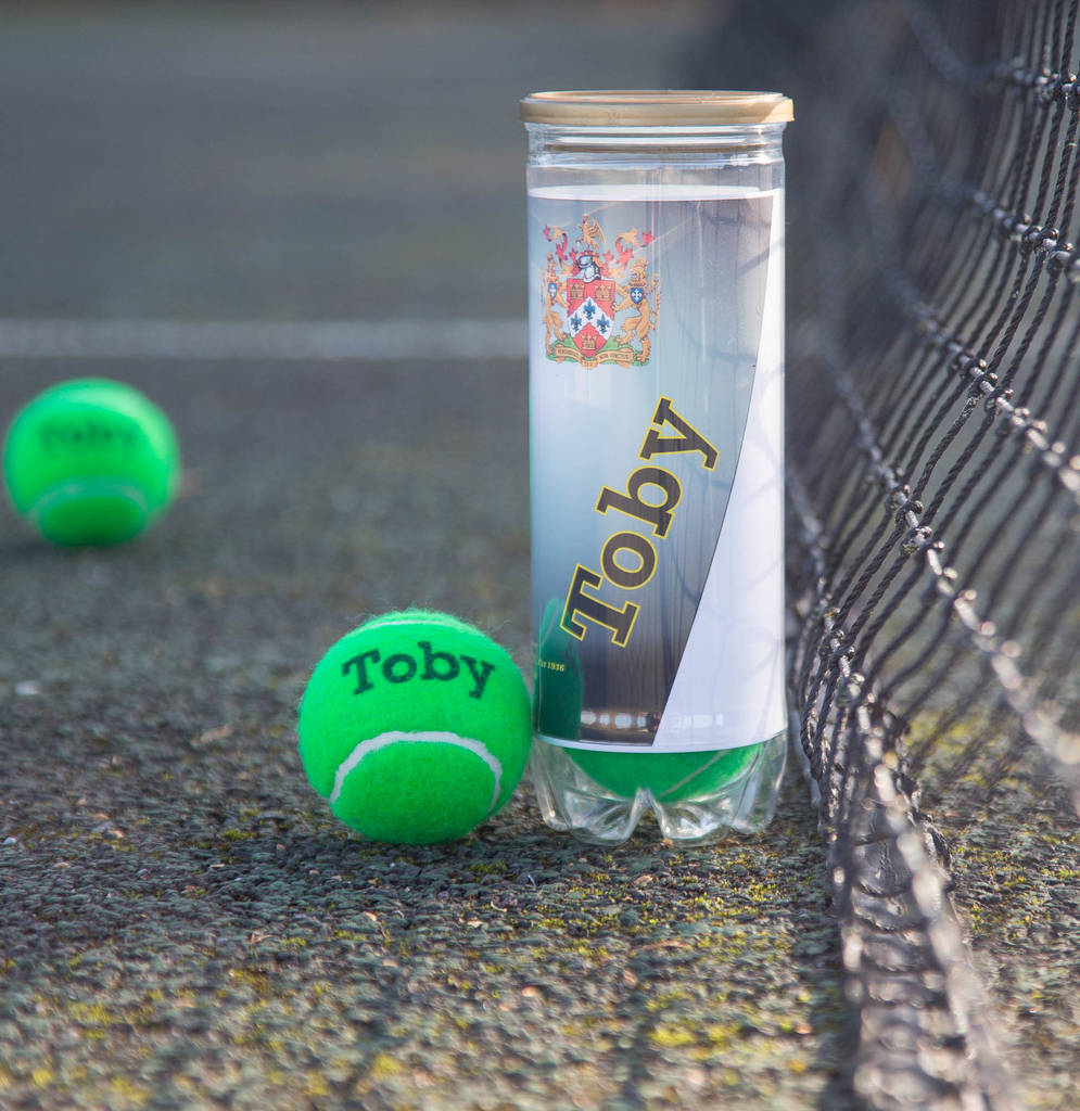 Personalised Tennis Balls, 1 of 12
