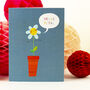 Mini Flower Pot Card, thumbnail 1 of 5