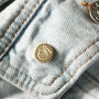 Gold Plated Engraved Initial Lapel Pin, thumbnail 1 of 11