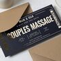 Personalised Couples Spa Day Massage Gift Voucher, thumbnail 3 of 9