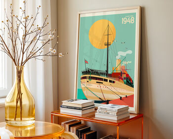 Empire Windrush Art Print, 3 of 6