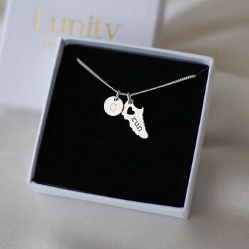 Personalised Running Lover Necklace, Run Shoe Charm, 7 of 7