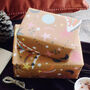 Zooming Shooting Star Wrapping Paper, thumbnail 2 of 9