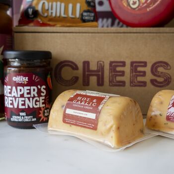 All About The Burn! Hot And Spicy Cheese Hamper, 10 of 12