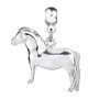 Pony Sterling Silver Jewellery Charm, thumbnail 1 of 7