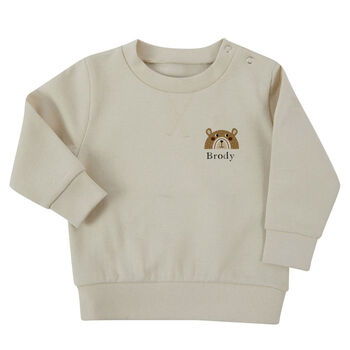 Baby Personalised Sweatshirt, 2 of 3