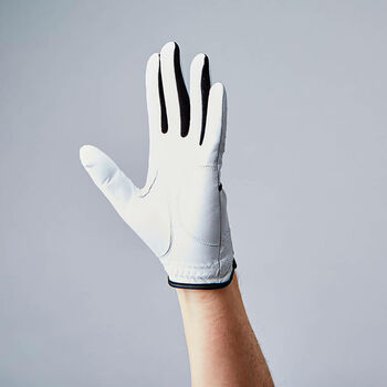 Personalised Full Soft Leather Golf Glove And Towel, 4 of 6