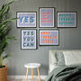 Abso Freakin Lutely Bold Typographic Giclee Print, thumbnail 9 of 11