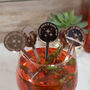 Set Of Five Cocktail Quote Themed Drink Stirrers, thumbnail 3 of 4