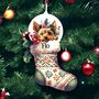 Personalised Yorkshire Terrier Stocking Bauble, thumbnail 1 of 2