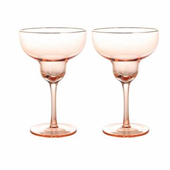 Champagne Coupe Rose Gold Set Of Two, 3 of 3